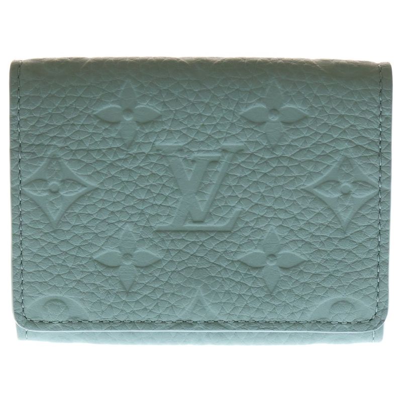 Louis Vuitton Anvelopp Carte De Visite Bifold Wallet Compact Wallet Coin Case