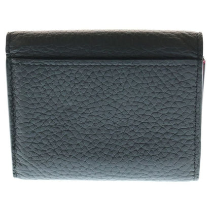 Louis Vuitton Portefeuille Capucines X Compact Wallet Trifold Black Leather