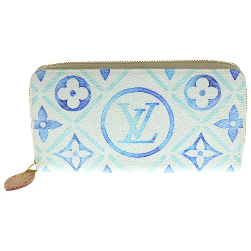 Louis Vuitton Monogram Tile Zippy Wallet Long Wallet Long Wallet Card Case