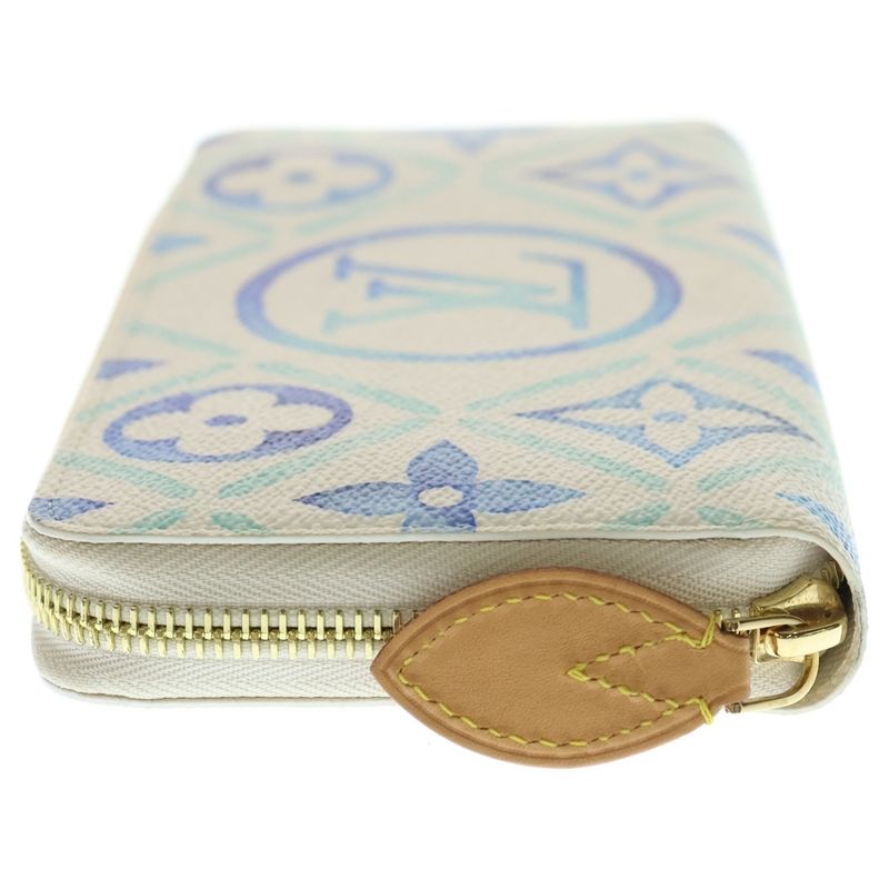 Louis Vuitton Monogram Tile Zippy Wallet Long Wallet Long Wallet Card Case