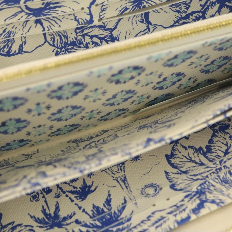 Louis Vuitton Monogram Tile Zippy Wallet Long Wallet Long Wallet Card Case