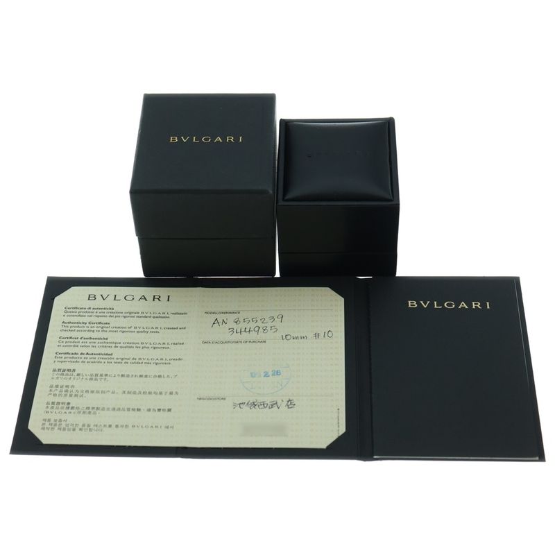 Bvlgari B-zero 1 Bee Zero One Diamond 4-band Ring White Gold