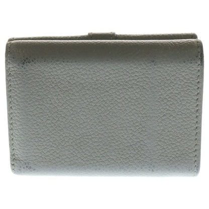 Saint Laurent Paris Compact Wallet Trifold Wallet Coin Case Glazed Leather Gold