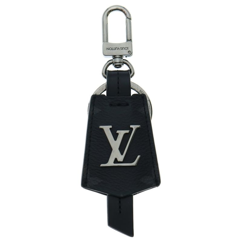 Louis Vuitton Monogram Eclipse Porte Cles Cloche Cles Key Holder Black M63620