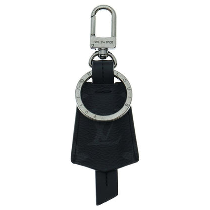 Louis Vuitton Monogram Eclipse Porte Cles Cloche Cles Key Holder Black M63620