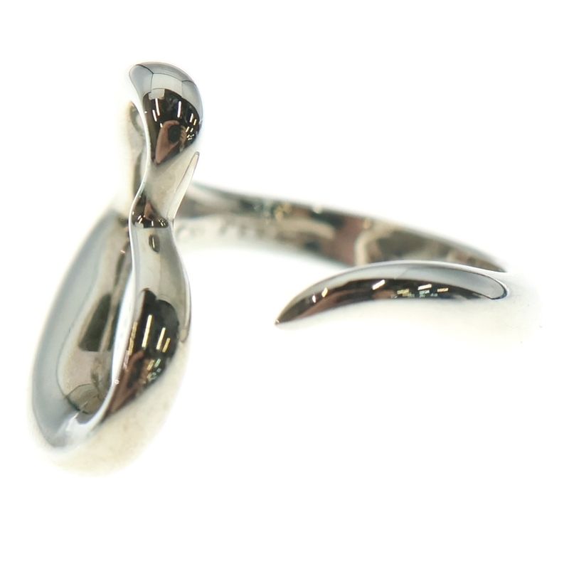 Tiffany & Co (tiffany & Co) Open Heart Ring Silver Ag925