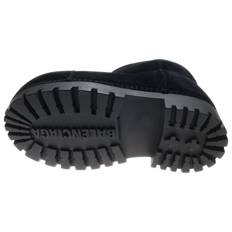 Balenciaga Alaska Fur Bootie Alaska Fur Bootie Short Boots Black