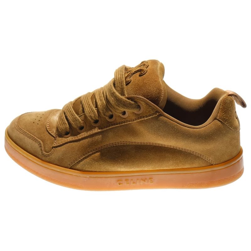 Celine 24AW Huntington Triomphe Huntington Low Cut Sneakers Brown