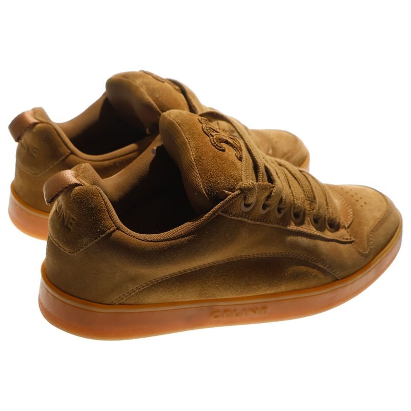 Celine 24AW Huntington Triomphe Huntington Low Cut Sneakers Brown