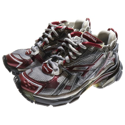 Balenciaga Runner Sneaker Runner Damaged Low Cut Sneaker Gray 677403