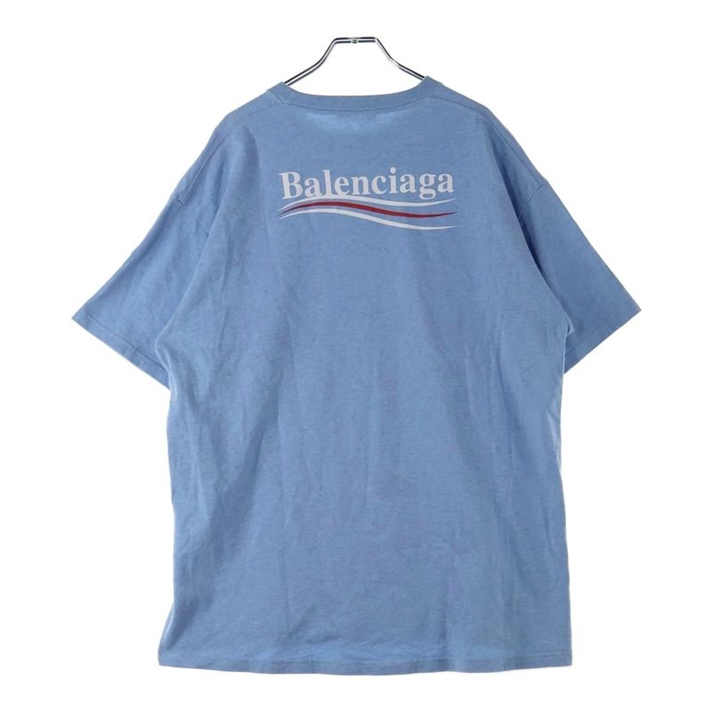 Balenciaga 20SS Political Campaign LOGO TEE Political Campaign Logo Short