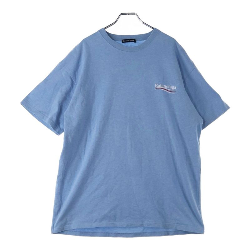 Balenciaga 20SS Political Campaign LOGO TEE Political Campaign Logo Short