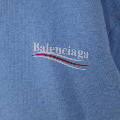 Balenciaga 20SS Political Campaign LOGO TEE Political Campaign Logo Short
