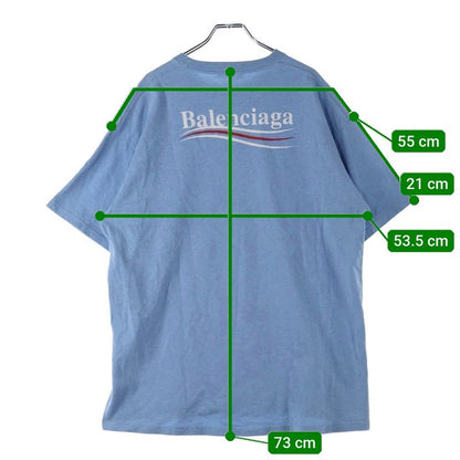 Balenciaga 20SS Political Campaign LOGO TEE Political Campaign Logo Short