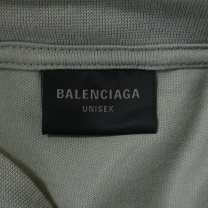 Balenciaga LOGO Embroidered Oversized Logo Embroidered Design Crew Neck Cut And