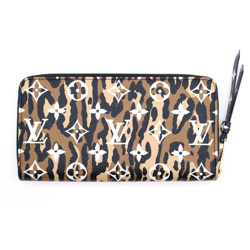 Louis Vuitton Monogram Jungle Zippy Wallet Long Wallet Long Wallet Card Case