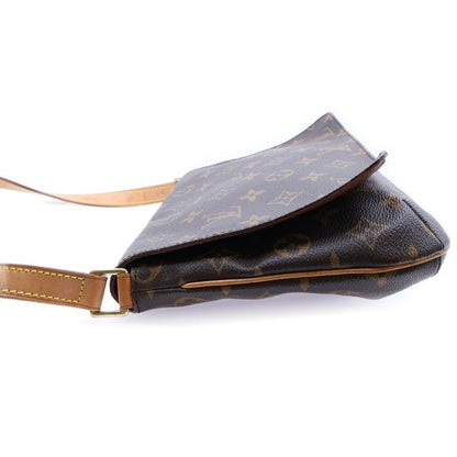 Louis Vuitton Musette Tango Monogram PVC Leather Shoulder Bag Gold Hardware