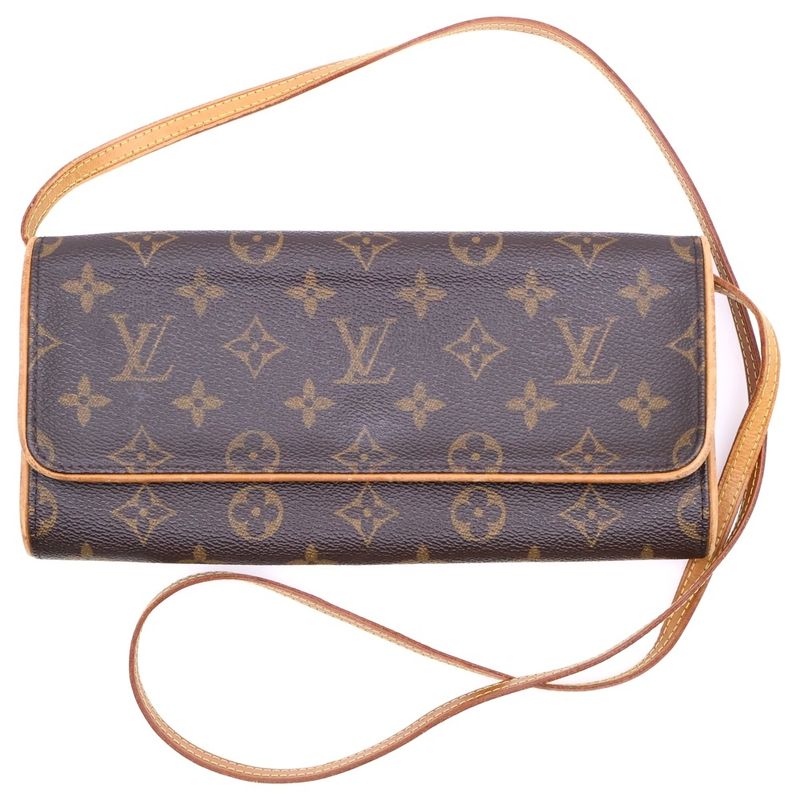 Louis Vuitton Monogram Pochette Twin GM Shoulder Bag Shoulder Pochette Mini Bag