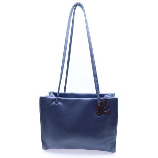 Loewe Square Handbag Mini Tote Bag Light Blue Nappa Leather
