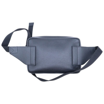 Louis Vuitton Taiga Bum Bag Waist Bag Body Bag Shoulder Bag Black Leather