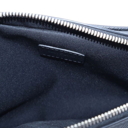 Louis Vuitton Taiga Bum Bag Waist Bag Body Bag Shoulder Bag Black Leather