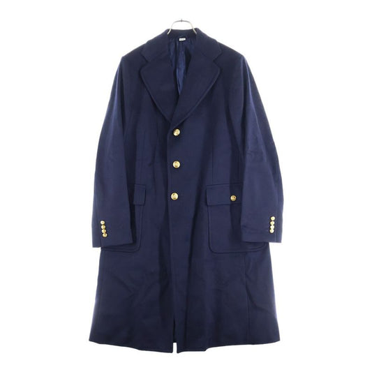Gucci 20AW Cashmere Long Chester Coat Navy 625863
