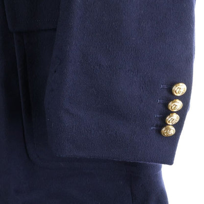 Gucci 20AW Cashmere Long Chester Coat Navy 625863