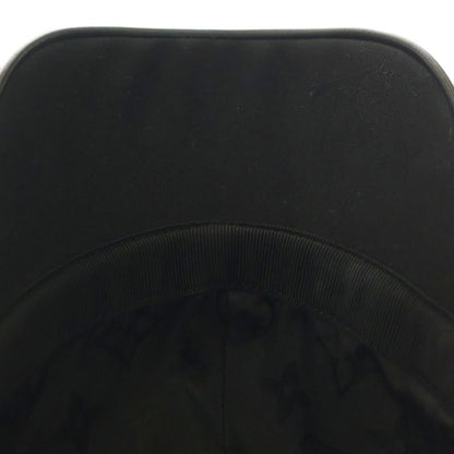 Louis Vuitton Cap LV Iconic Logo Embroidery Hat Noir Black M7050m Gold Hardware