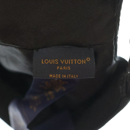 Louis Vuitton Cap LV Iconic Logo Embroidery Hat Noir Black M7050m Gold Hardware