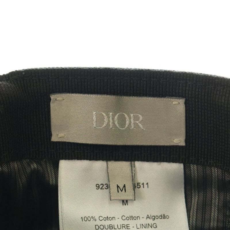 DIOR CD Logo Buckle Baseball Cap Hat Navy 923c901a4511