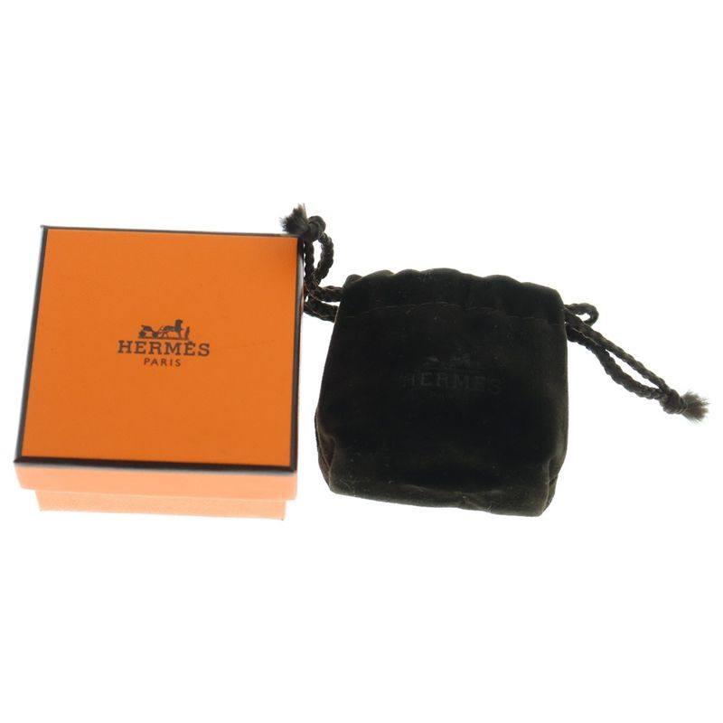 Hermes Chaine D'ancre Scarf Ring Silver