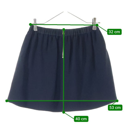 Louis Vuitton 14AW Monogram Flower Pattern Lace Switch Acetate Rayon Flared