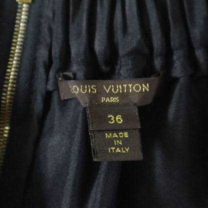 Louis Vuitton 14AW Monogram Flower Pattern Lace Switch Acetate Rayon Flared