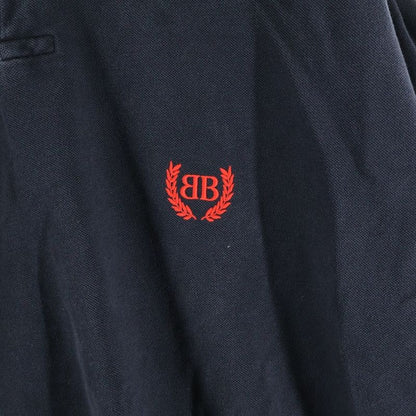 Balenciaga Laurel Classic S/S Laurel Classic Short-sleeved Polo Shirt Black