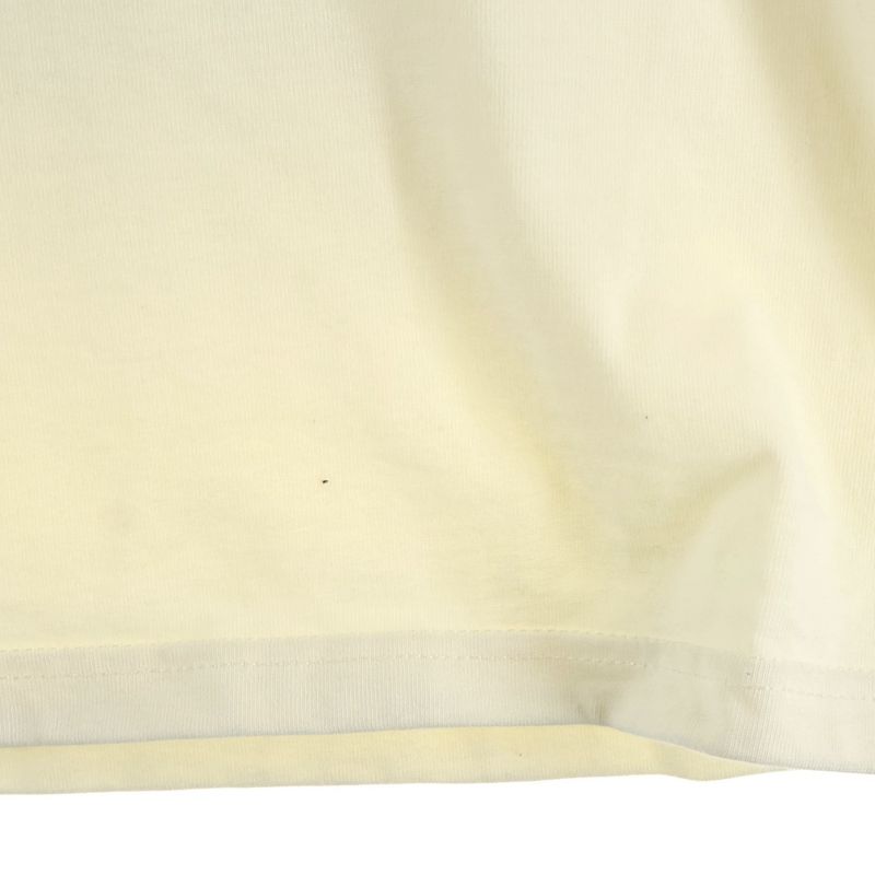 Bottega Veneta Oversized Crew Neck T-shirt Short Sleeves Cut And Sewn White