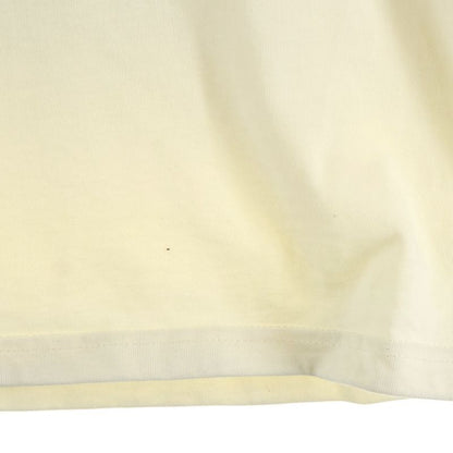 Bottega Veneta Oversized Crew Neck T-shirt Short Sleeves Cut And Sewn White