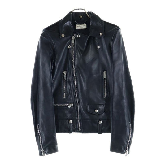 Saint Laurent Paris 15AW Edition L01 Classic Motorcycle Leather Riders Jacket
