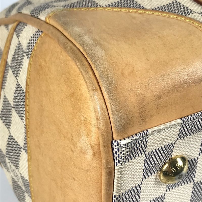 Louis Vuitton Handbag Bar Cles PM Bar Cles PM N52001 Damier Azure Canvas White
