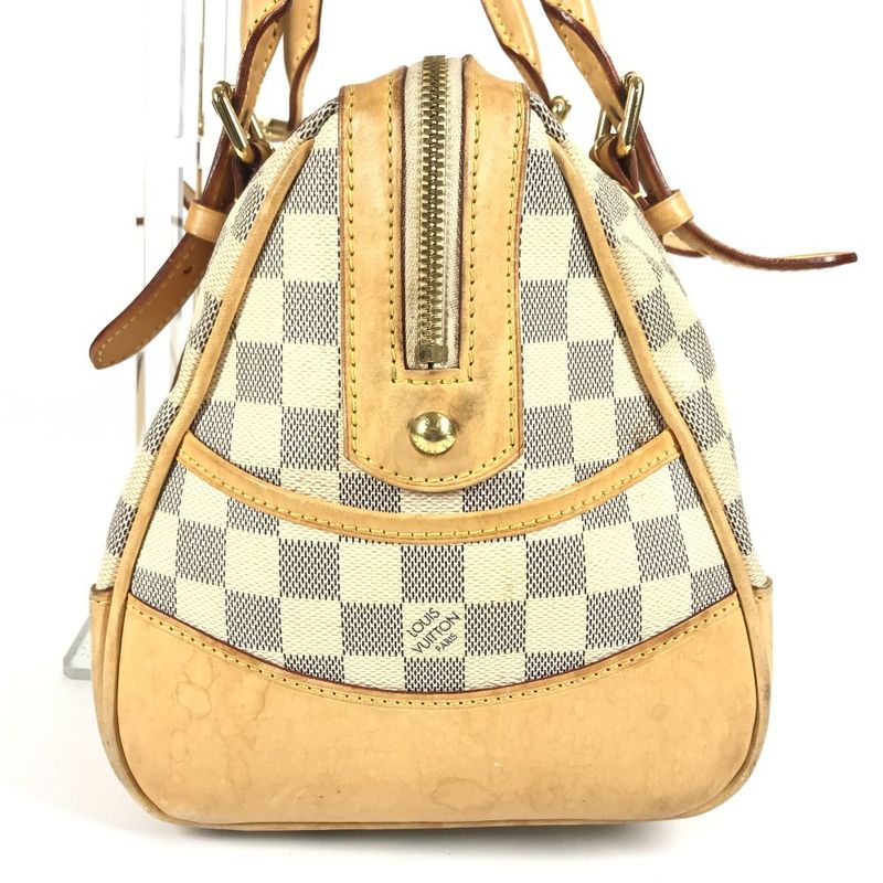 Louis Vuitton Handbag Bar Cles PM Bar Cles PM N52001 Damier Azure Canvas White