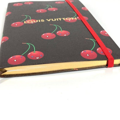 Louis Vuitton Notebook MM Jane Cherry Gi1371 Paper Brown