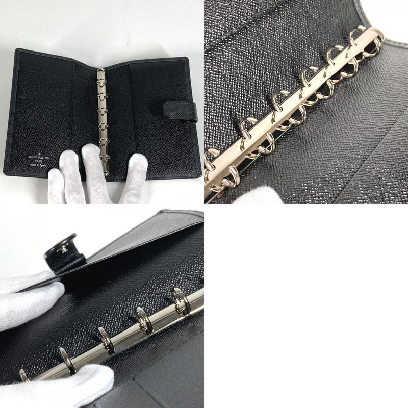 Louis Vuitton Notebook Cabas - Agenda PM Agenda PM R20426 Taiga Leather Ardoise