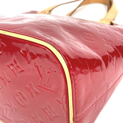 Louis Vuitton Shoulder Bag Houston M91092 Monogram Vernis Canvas Rouge Red