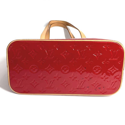 Louis Vuitton Shoulder Bag Houston M91092 Monogram Vernis Canvas Rouge Red