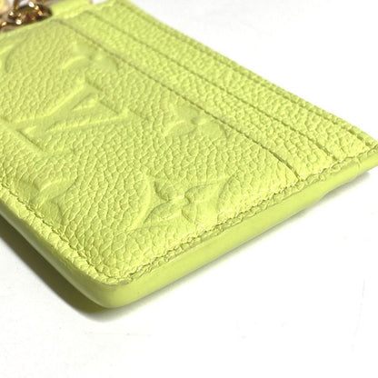 Louis Vuitton Card Case Card Case Porte Cult LV Charm M13645 Monogram Empreinte