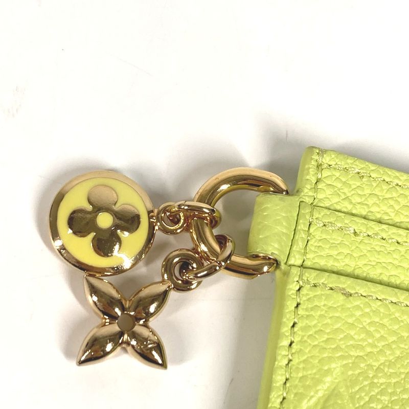 Louis Vuitton Card Case Card Case Porte Cult LV Charm M13645 Monogram Empreinte