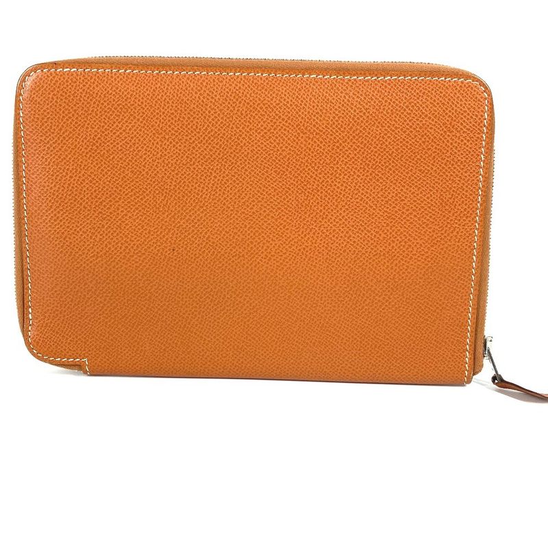 Hermes Long Wallet Azap Combine Epson Gold