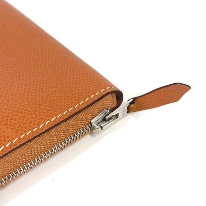 Hermes Long Wallet Azap Combine Epson Gold