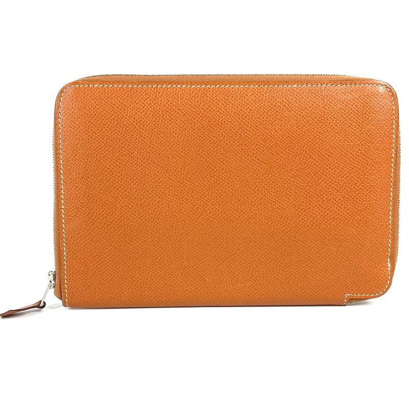 Hermes Long Wallet Azap Combine Epson Gold