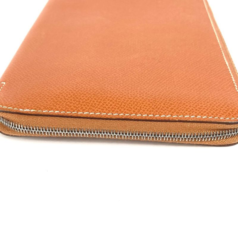 Hermes Long Wallet Azap Combine Epson Gold