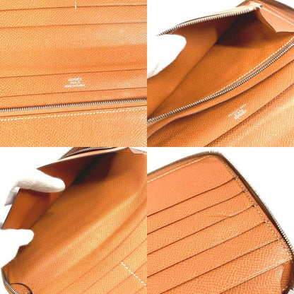 Hermes Long Wallet Azap Combine Epson Gold
